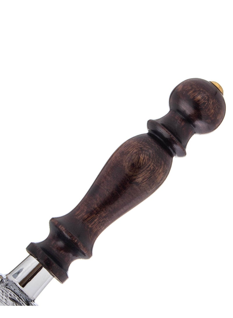 Dania وعاء من النحاس الفضي مع نقش جميل - Image 4