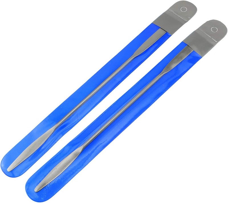 Maxmoral Stainless Steel Lab Laboratory Mini Double-Ended Spatula Semi-Micro Shovel Tapered Arrow End Flat Ends 50 mm X 9 mm - Image 5