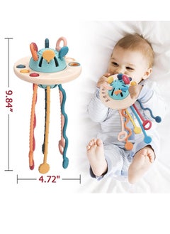 Baby Push and Pull Toy Food Grade Silicone Pull String Early Development Activity Toy Educational Montessori Teething Toy for Infants Toddlers - pzsku/ZCD76A69EE88779DC88CAZ/45/_/1688981126/dea04f1a-57c4-4b31-88d6-b28972b2f39c