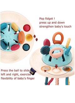 Baby Push and Pull Toy Food Grade Silicone Pull String Early Development Activity Toy Educational Montessori Teething Toy for Infants Toddlers - pzsku/ZCD76A69EE88779DC88CAZ/45/_/1688981128/16c92500-e644-4193-a182-84b8df5d0630