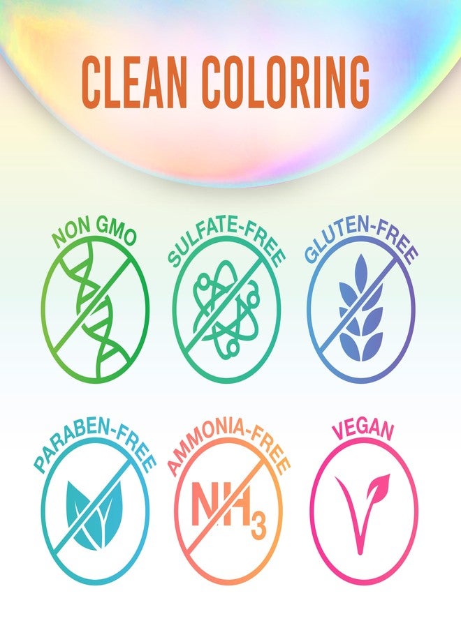 Punky Flame Semi Permanent Hair Color - Vegan & Cruelty-Free Conditioning Hair Dye, Lasts Up to 35 Washes, 3.5 fl oz - Image 4