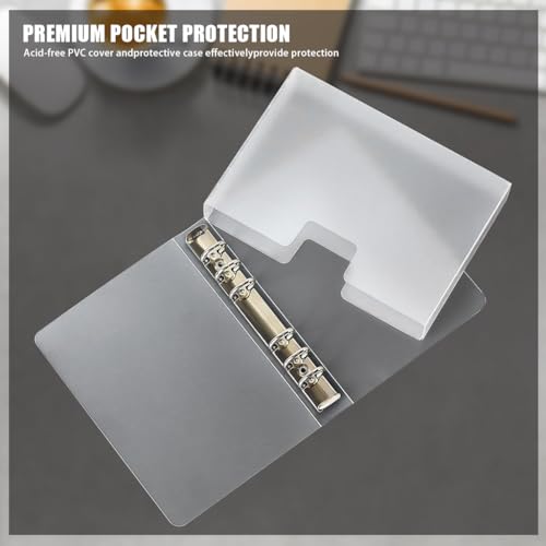 Climberty® Currency Collection Album with Dustproof Case - Cash Folder Album Budget Binder Money Saving Cash Folder with 100Pcs Transparent Cash Pocket (7× 4 inch) - Image 4
