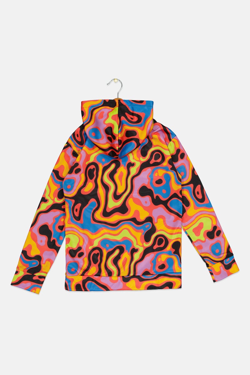 PUMA هودي رياضي للأطفال الأولاد بشعار العلامة التجارية، متعدد الألوان - Image 3