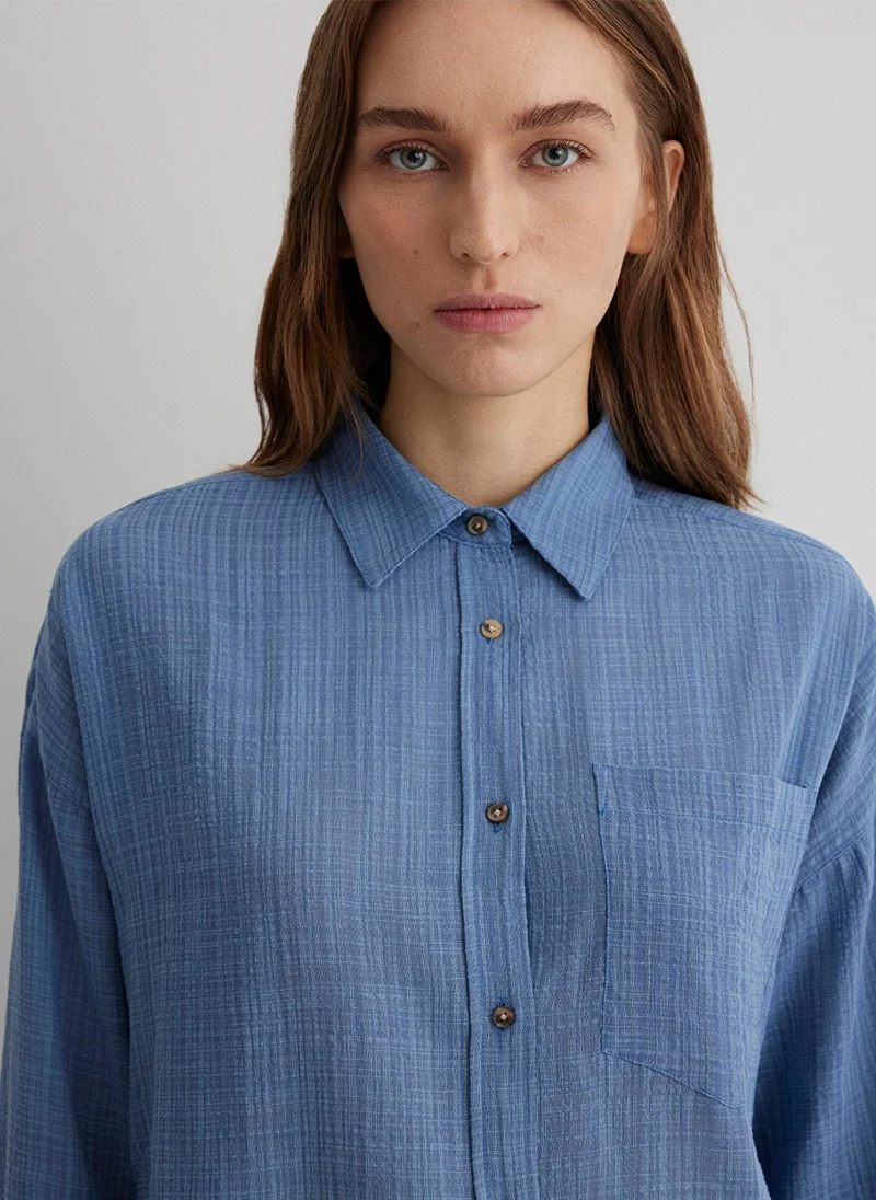 مافي Blue Shirt