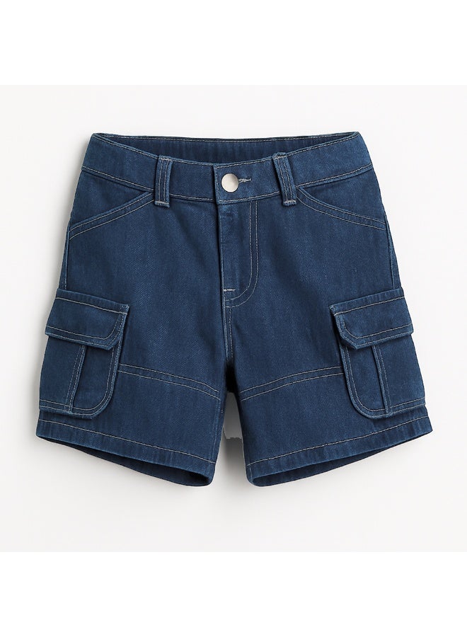 Nanaz Boy Denim Shorts  - Image 1