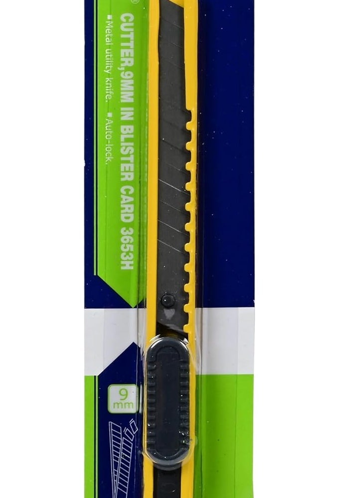 FIS Utility Knife Set - 24 Pieces, 9mm Blade for Crafting, Assorted Colors - Image 2