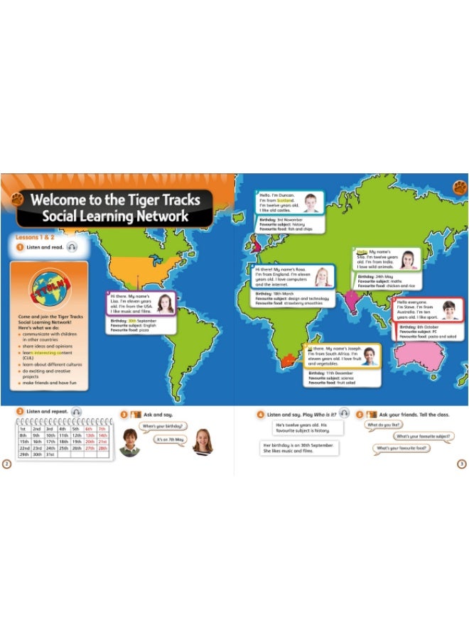 Macmillan Tiger Tracks -  English Course for Schools -level  5-Pupils Book - Image 2