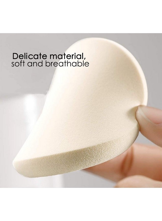 RIXTEC (Pack 2) 6-In-1 Professional Beauty Blender Sponge For Face Makeup With Cotton Pad Foundation Beauty Blender, Powder Buff, And Cosmetic Puff Perfect For Women'S & Girls Cosmetic Makeup | Beauty Blender Sponge Set Is For All Skin Types - Soft, Latex-Free, Reusable & Washable (Multi-Color) - Image 3