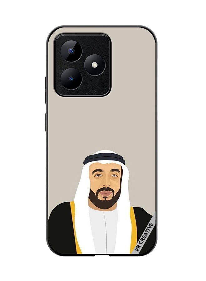 VR CREATIVE Protective Case Cover For Realme C53 Sheikh Khalifa Bin Zayed Bin Sultan Al Nahyan Design Multicolour - Image 1