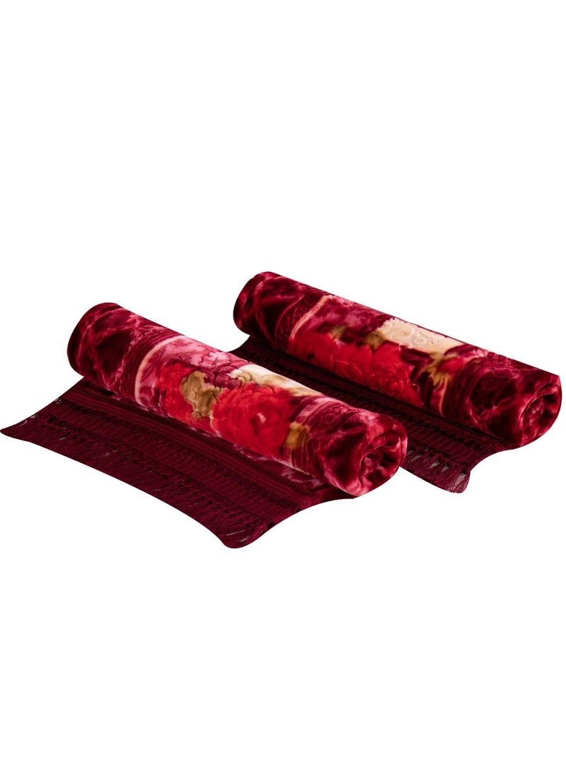Stargold Korea Quality Blanket Set of 4 Pieces King Size Super Soft Double Ply Combo Blanket  - Image 2