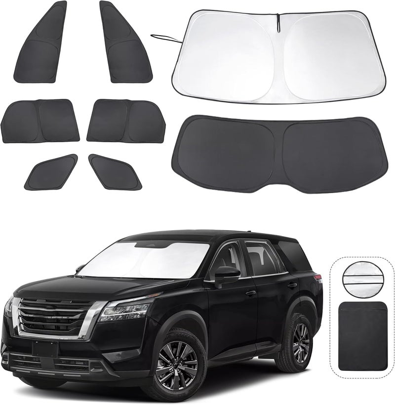 TINGLU Window Shades for Nissan Pathfinder 2022-2025 - Image 1