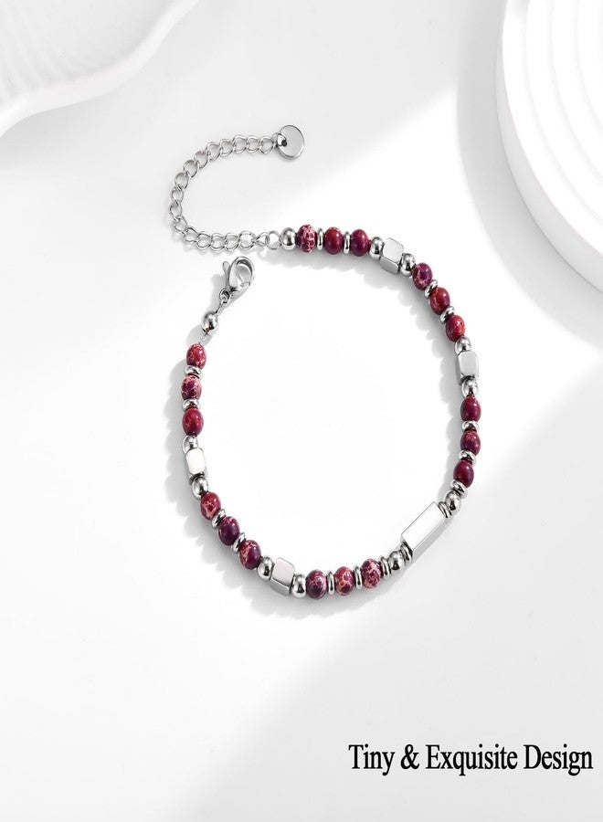 FIEEFX Mothers Day Gifts for Mom Women, Christmas Valentines Day Easter Birthday Gifts Stocking Easter Basket Stuffers Beaded Bracelet Jewelry Gift for Mom from Daughter Son - Image 3