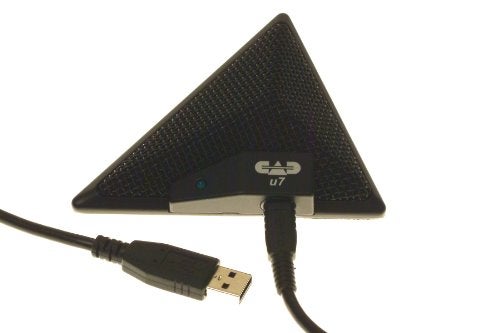 CAD Audio USB U7 Boundary Omnidirectional Condenser Microphone, Black - Image 5