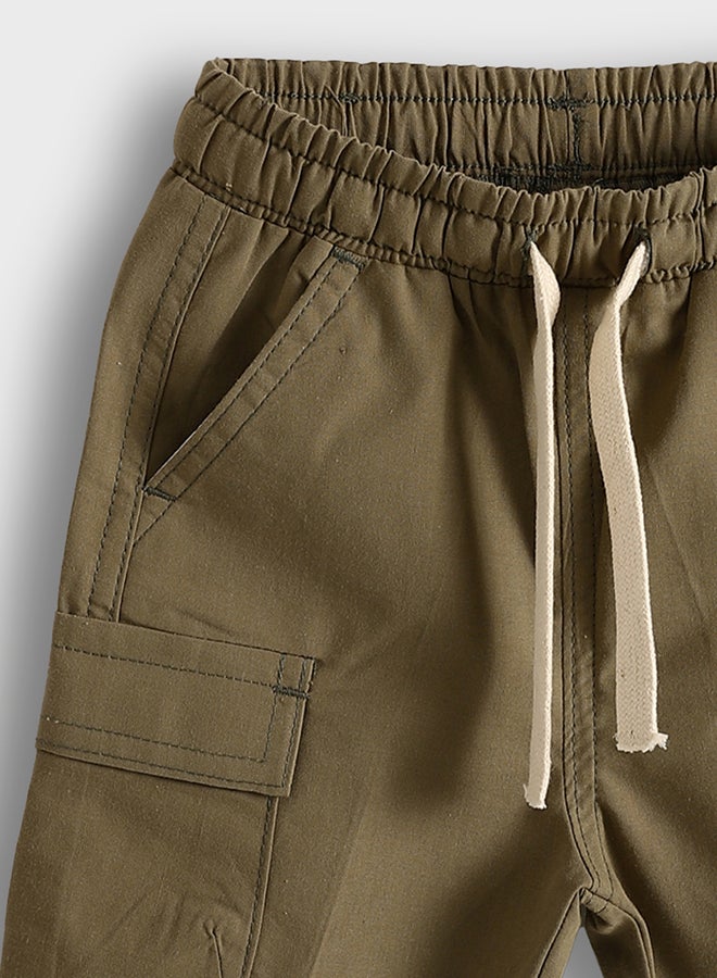 LC WAIKIKI Boys' Elastic Waist  Cargo Shorts - Image 3