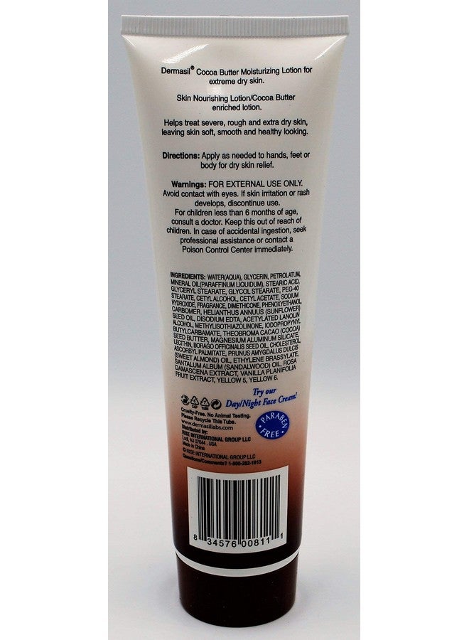 Dermasil Cocoa Butter Moisturizing Body Lotion 10 Fl Oz (Pack Of 3) - Image 3