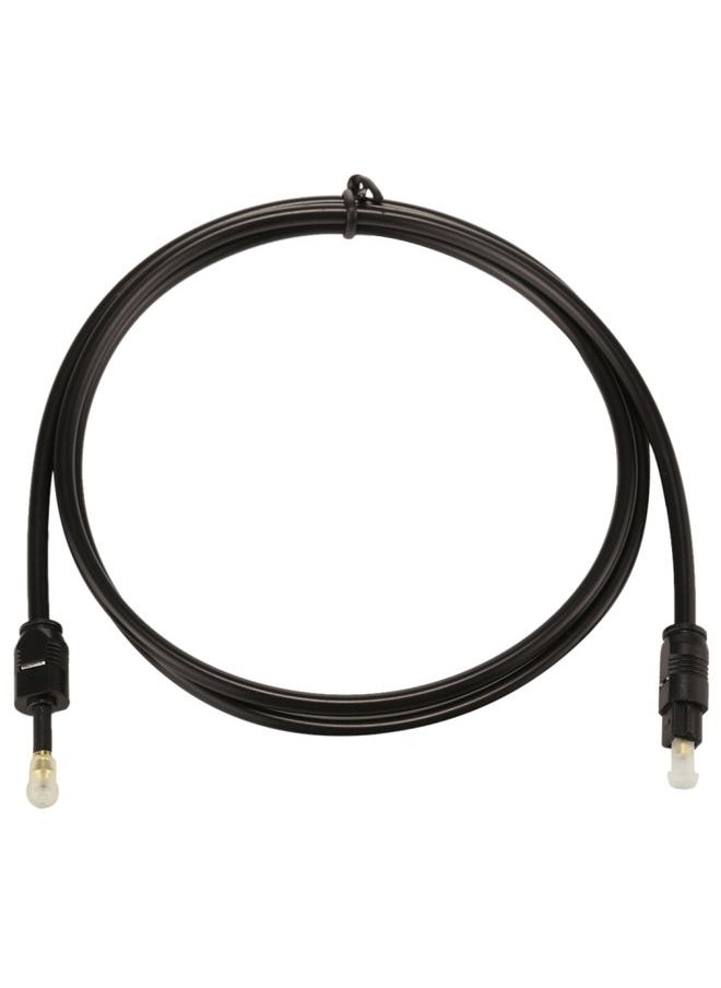 BURAQ 5m OD4.0mm Toslink Male to 3.5mm Mini Toslink Male Digital Optical Audio Cable  - Image 2