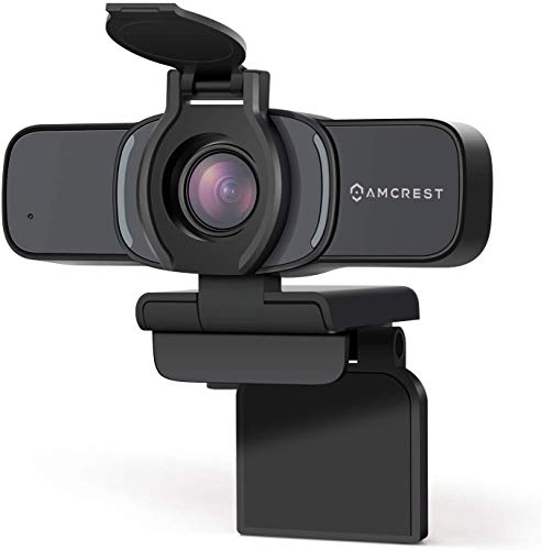 Amcrest 1080P Webcam with Microphone & Privacy Cover, Web Cam USB Camera, Computer HD Streaming Webcam for PC Desktop & Laptop w/Mic, Wide Angle Lens & Large Sensor for Superior Low Light (AWC201-B) - Image 1