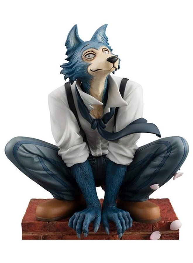 17CM Squatting Action Doll Model Statue Decoration - Image 1