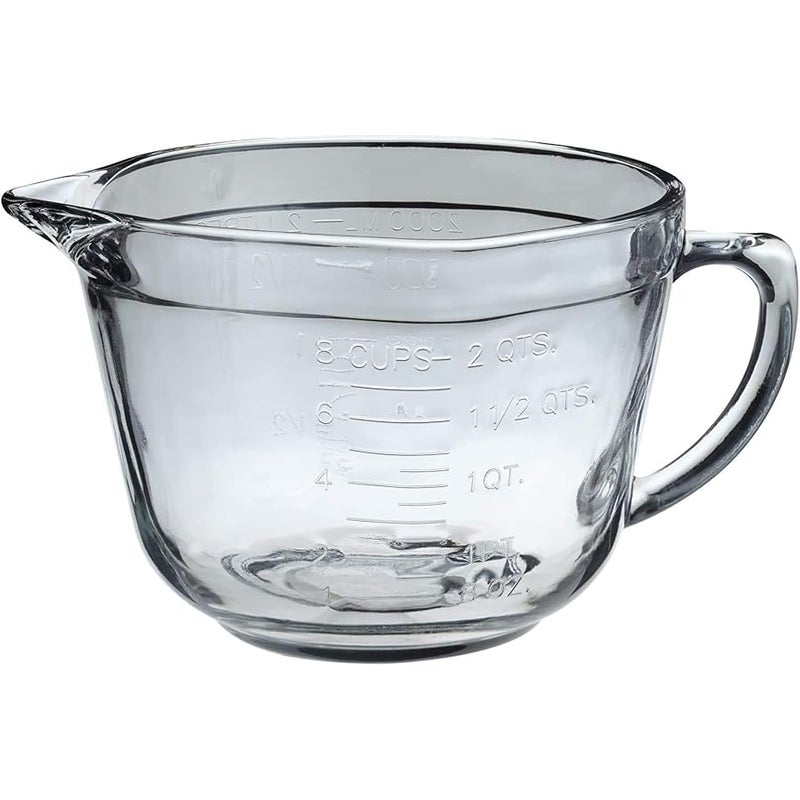 Anchor Hocking Batter Bowl, 2 Quart Glass Mixing Bowl - Image 5