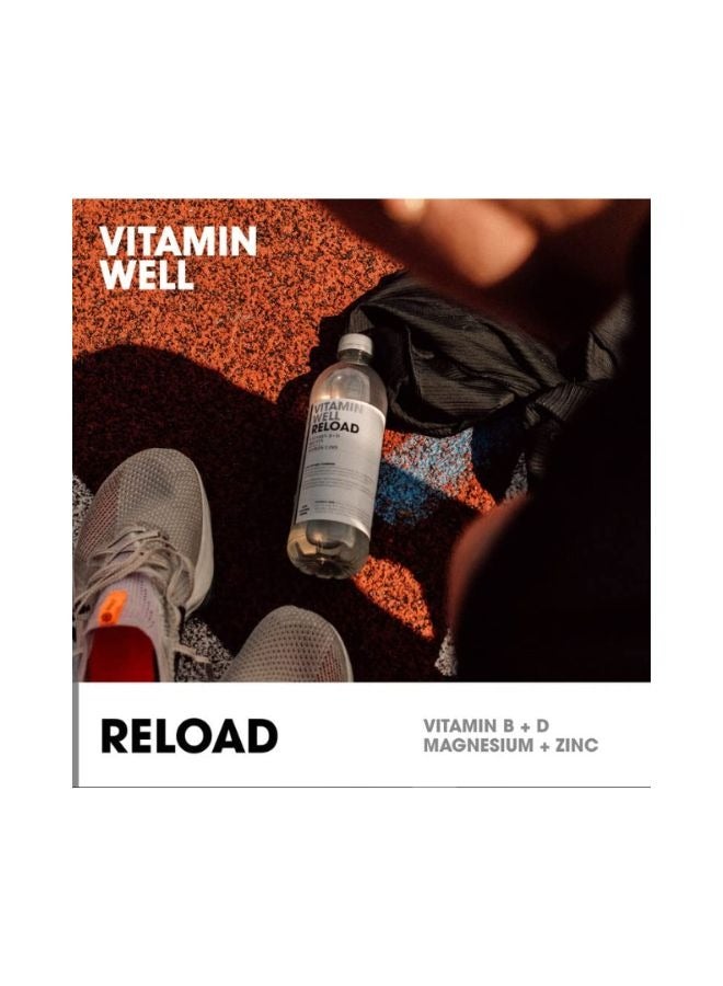 Vitamin Well Reload Lemon And Lime With Vitamins B And D Plus Magnesium And Zinc bottle 500ml - Image 2