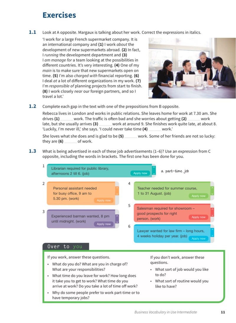 null - Business Vocabulary in use intermediate - Image 1