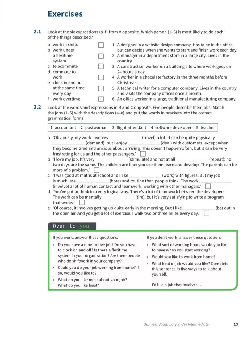 null - Business Vocabulary in use intermediate - Image 1