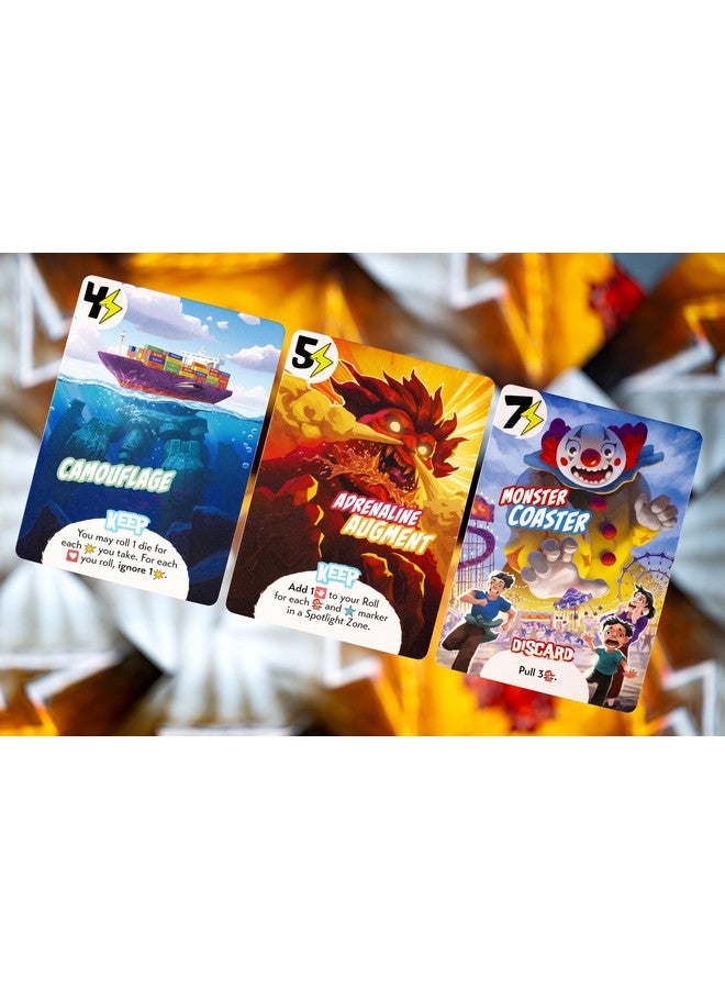 IELLO: King of Tokyo: Duel - Two-Player Board Game, Fun & Tactical Giant Monster Clash Dice Game, Classic Strategy, Family Ages 8+, 2 Players, 20 Min - Image 5