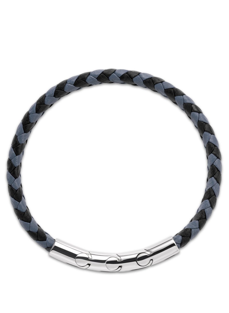 غاي لاروش سوار آدم المضفر للرجال باللونين الأسود والرمادي - Image 3