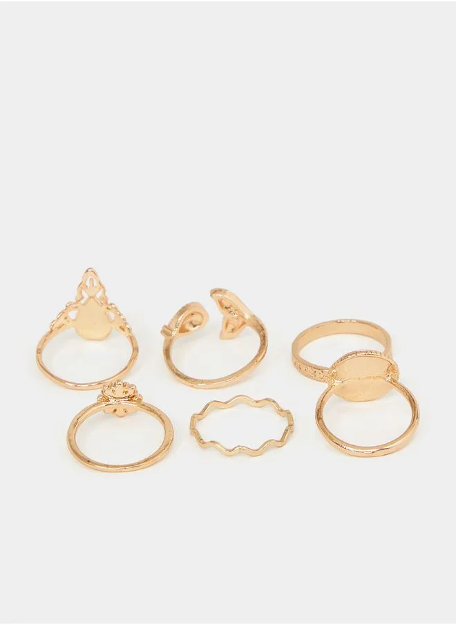 Styli Set of 6 - Assorted Embellished Rings