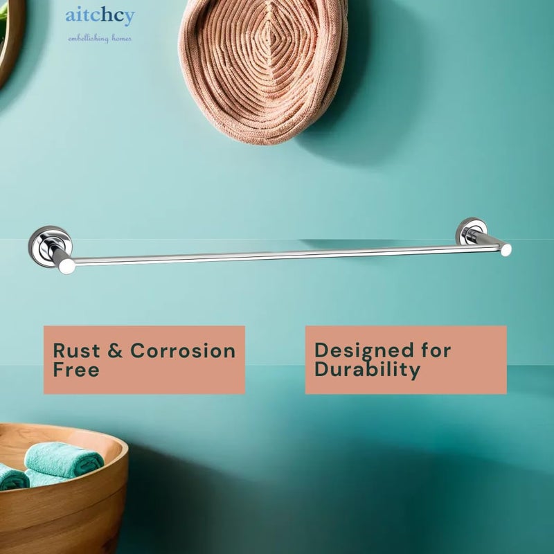 Aitchcy Stainless Steel Towel Bar 24 Inch/Towel Rod 24 Inch/Hanger for Bathroom | Towel Holder for Kitchen | Bathroom Rod (24) - Image 2