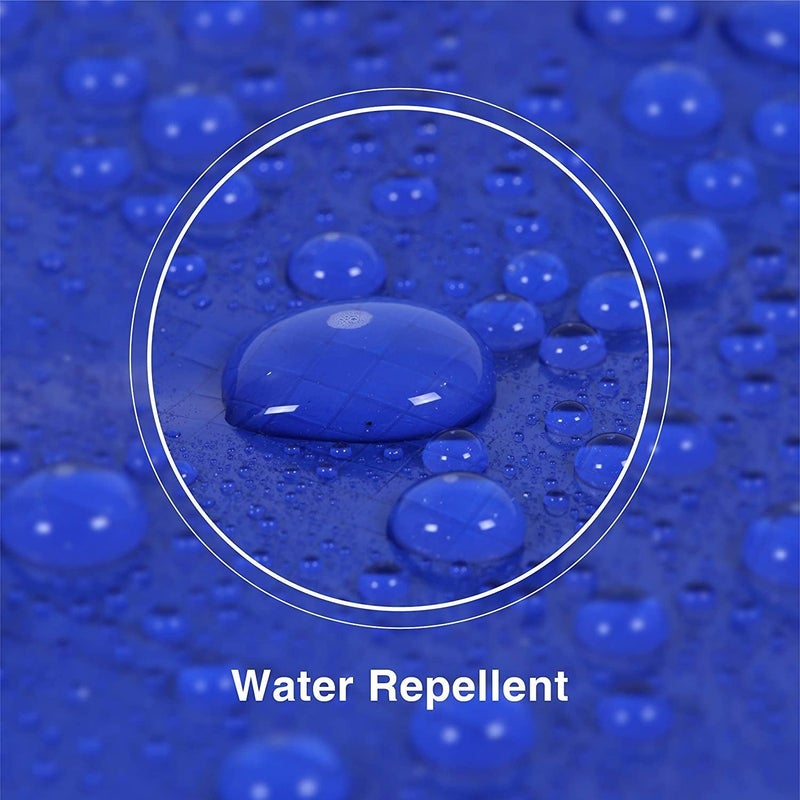 RK TRENDS RK Trends Heavy Duty Tarpaulin 30 x 30 Feet HDPE Material UV Resistant 100 Waterproof Blue 30 X 30 Feets  - Image 2