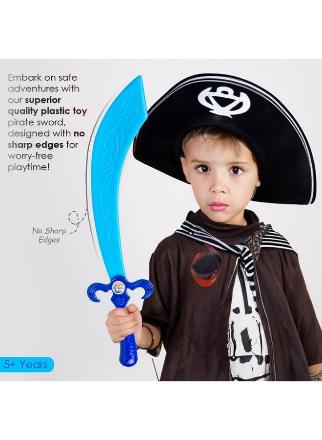 راتاناز لعبة سيف قراصنة راتنا البلاستيكية، آمنة وخفيفة الوزن ومتينة، ألعاب لعب الأدوار للأطفال (ألوان متنوعة) - Image 2