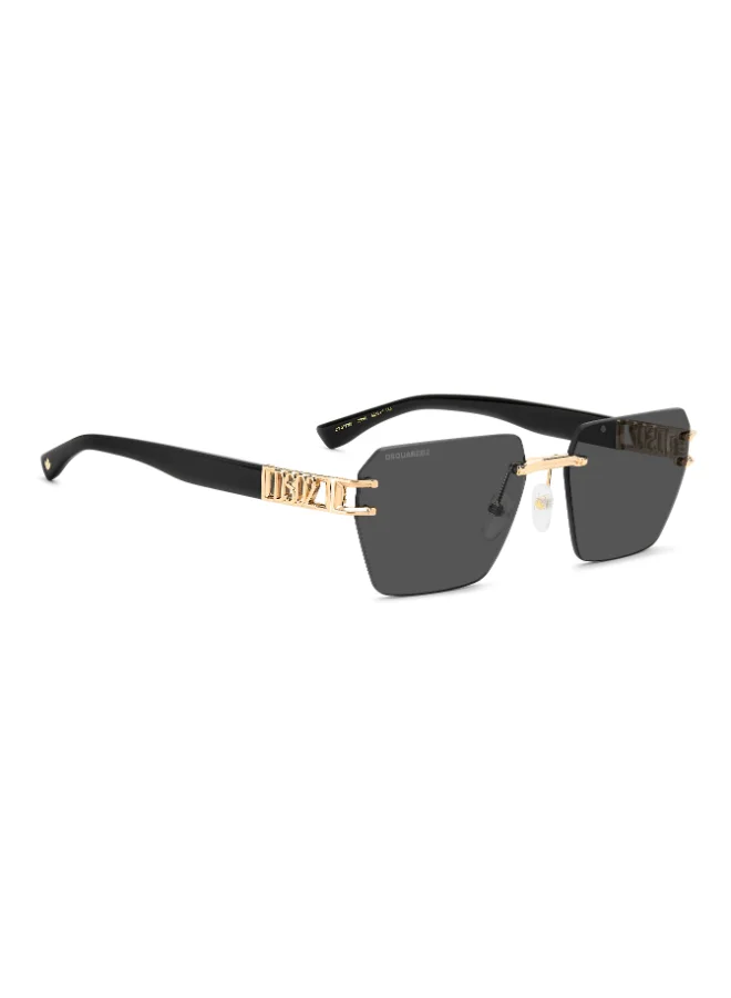 Dsquared2 DSQUARED2 D2 0173/S Sunglasses Gold Rectangular