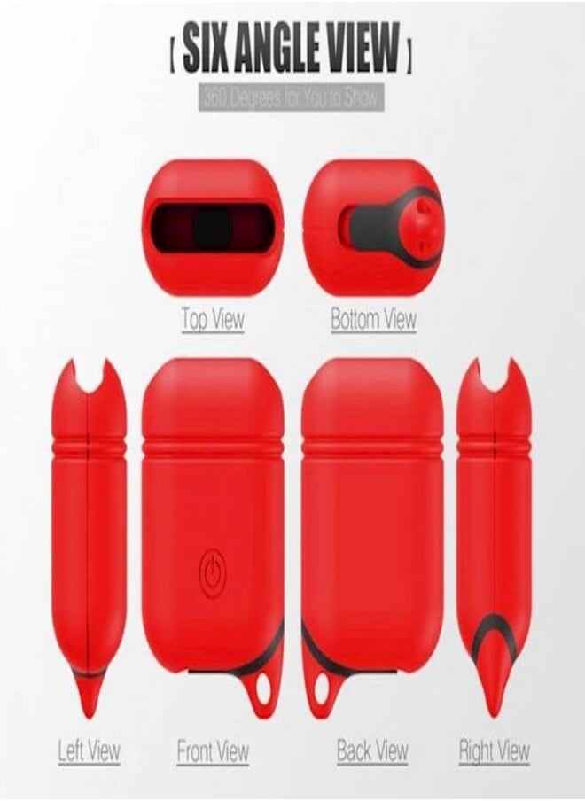PROMASS - Protective Case Cover For Air pods With Hook - Image 1
