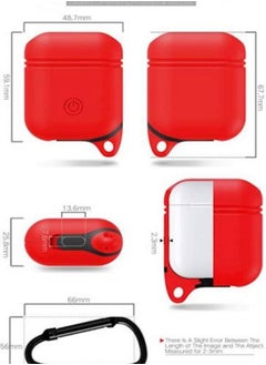 Protective Case Cover For Air pods With Hook