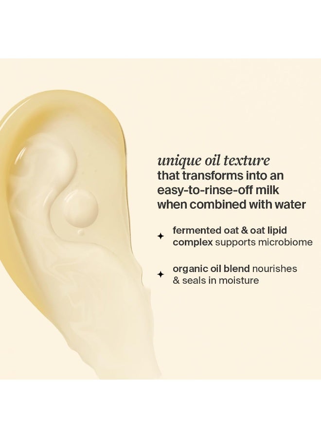 Cocokind Oil to Milk Face Wash, Oil Based Cleanser and Oil Makeup Remover - Cleansing Oil, Cleansing Milk and Cream Cleanser for Face - Image 2