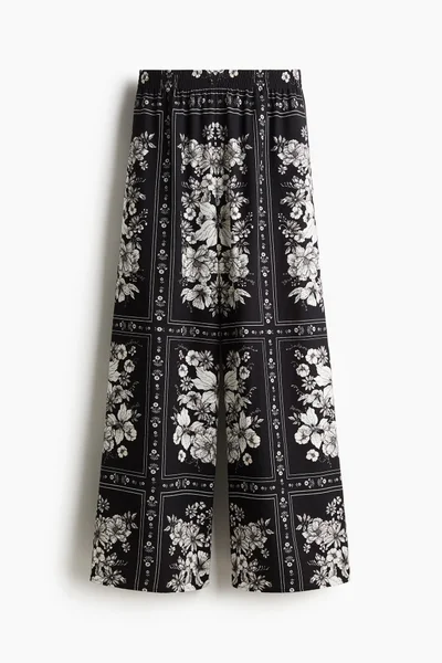 H&M Wide pull-on trousers