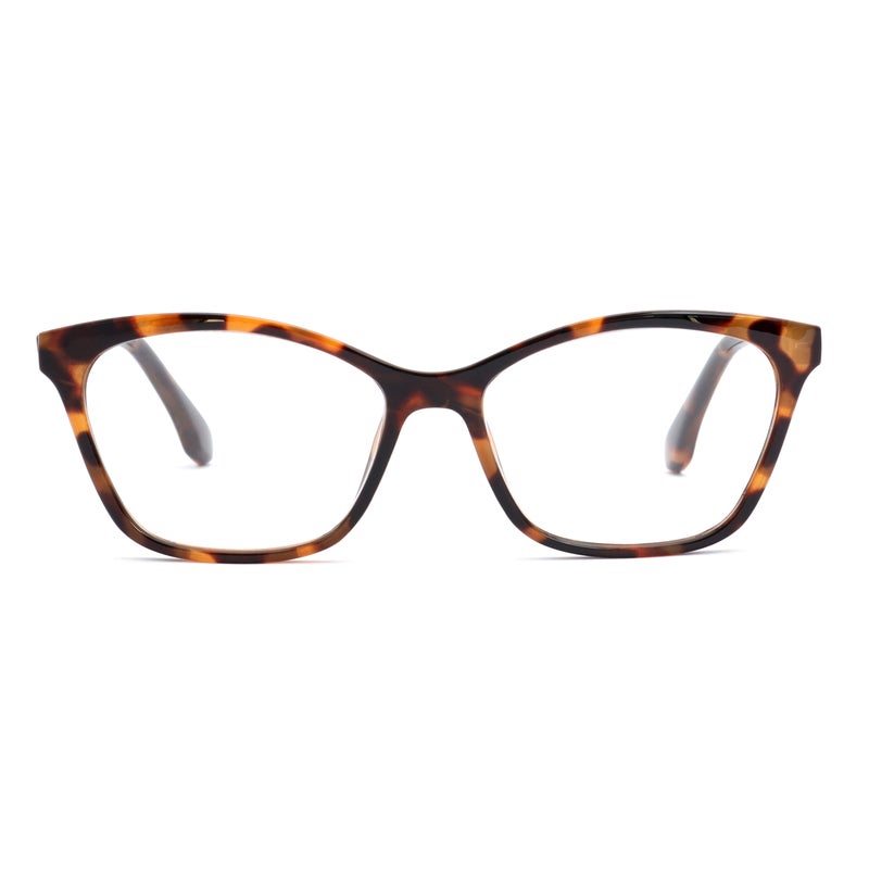 OPULIZE KAT Reading Glasses for Women Men, Cat-Eye Frame with Spring Hinges, Brown Taupe +2.50 (Pack of 2) - Image 3