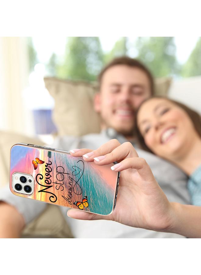 S-TOP Case For iPhone 14 Pro Max Electroplating Pattern IMD TPU Shockproof Case - Image 2