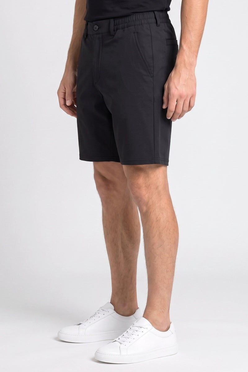 RBX Men Sportswear Fit Outdoor Shorts, Dark Grey - Image 3