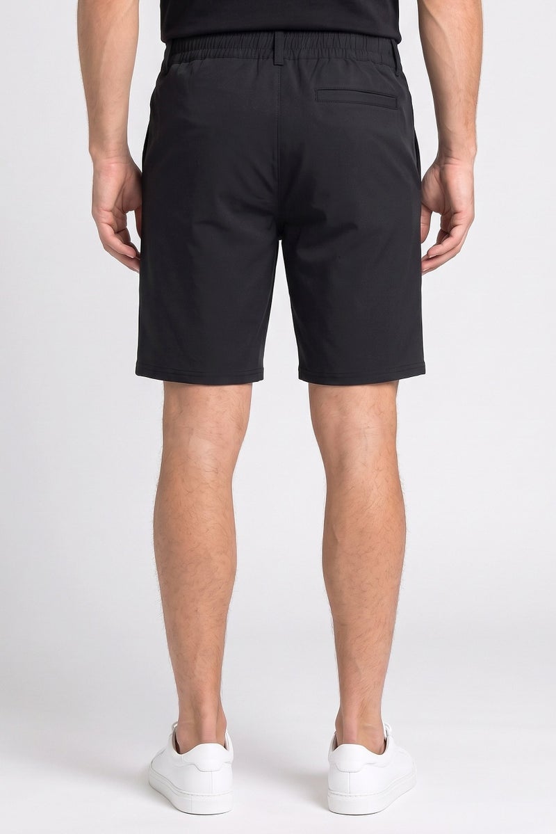RBX Men Sportswear Fit Outdoor Shorts, Dark Grey - Image 4