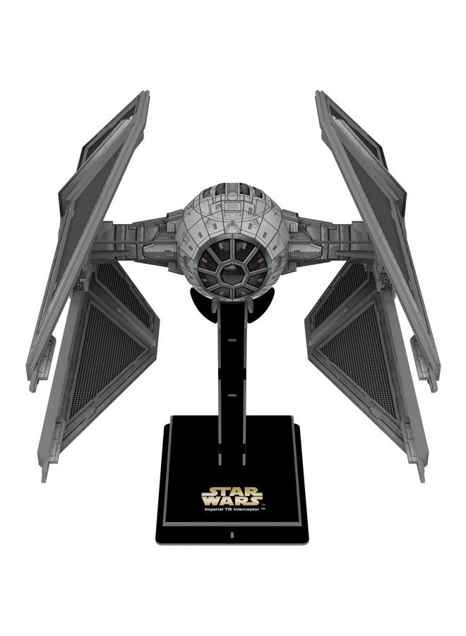 4D Cityscape 4D Cityscape Star Wars 3D Paper Model Kits (Imperial Tie Interceptor)  - Image 3
