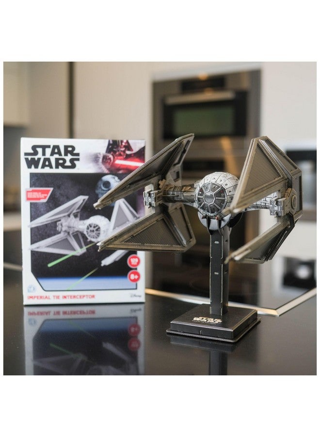 4D Cityscape 4D Cityscape Star Wars 3D Paper Model Kits (Imperial Tie Interceptor)  - Image 2