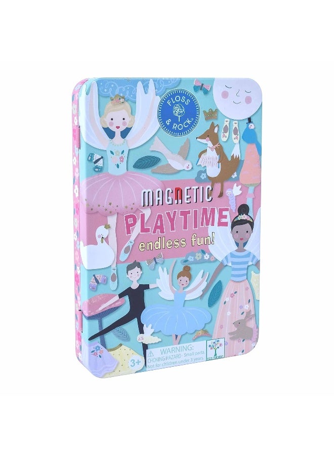 Floss & Rock Enchanted Magnetic Playtime Box (50 Pieces, 2 scenes) - Image 1