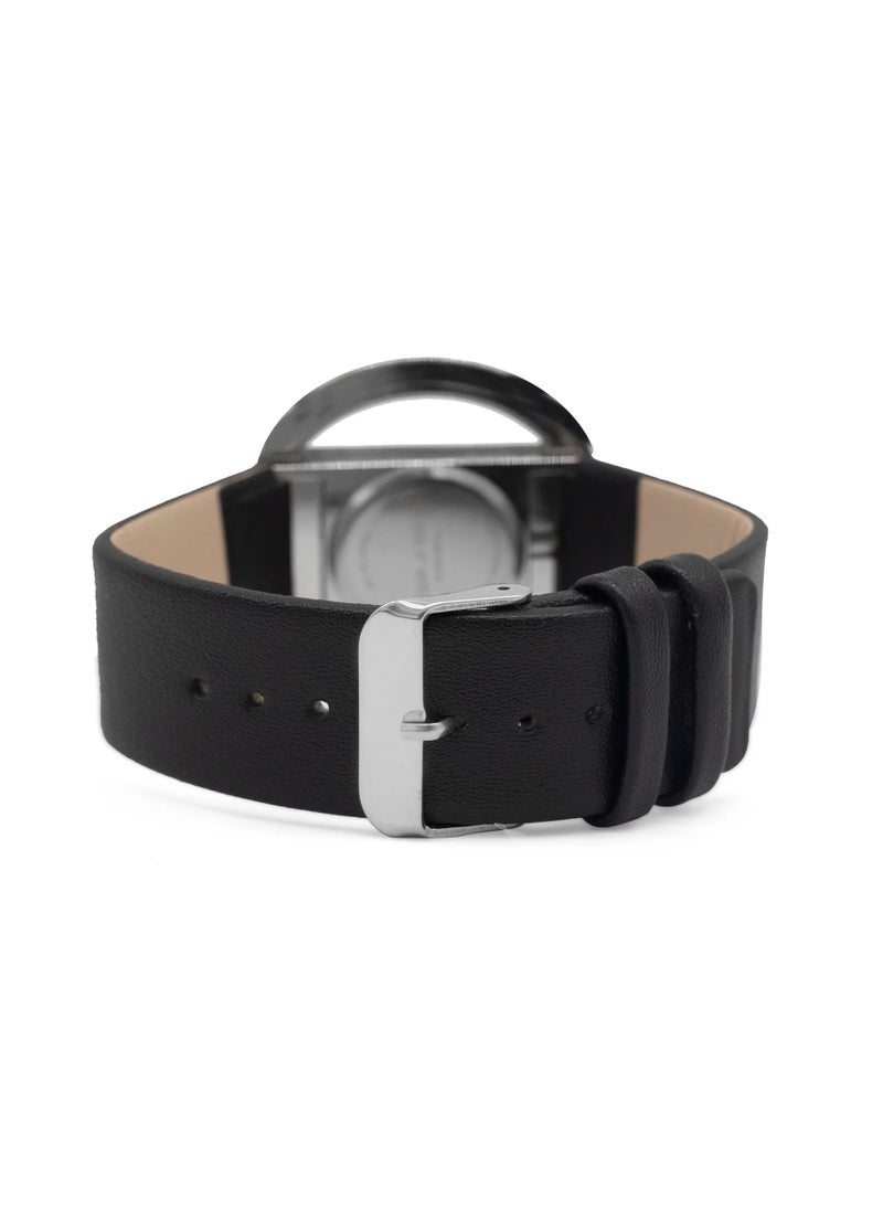 DOM - Luxury Women's Watch with Unique Hollow Design and Genuine Leather Strap - Image 1