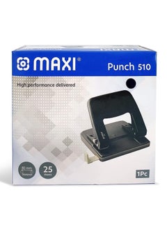 Maxi 2-Hole Paper Punch 25 Sheet Punching Capacity 