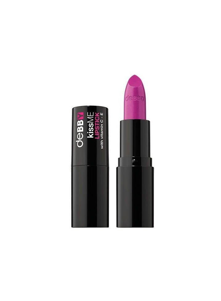 DEBBY KISS ME LIPSTICK - with vitamin C - E 14 VIBRANT MAGENTA
