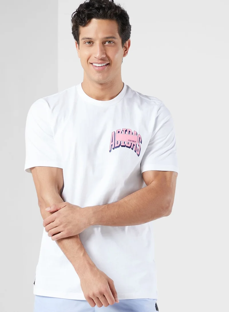 Adidas Graphic T-Shirt
