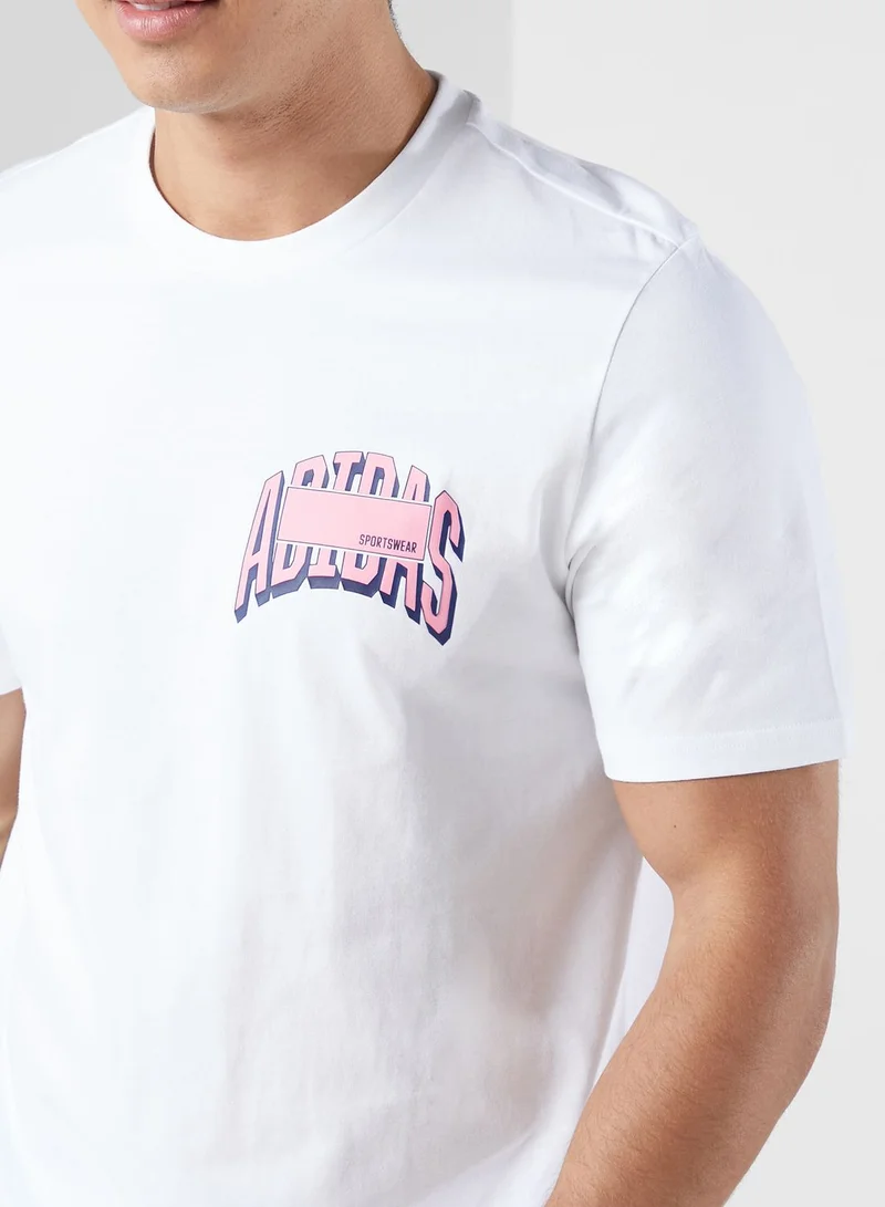 Adidas Graphic T-Shirt