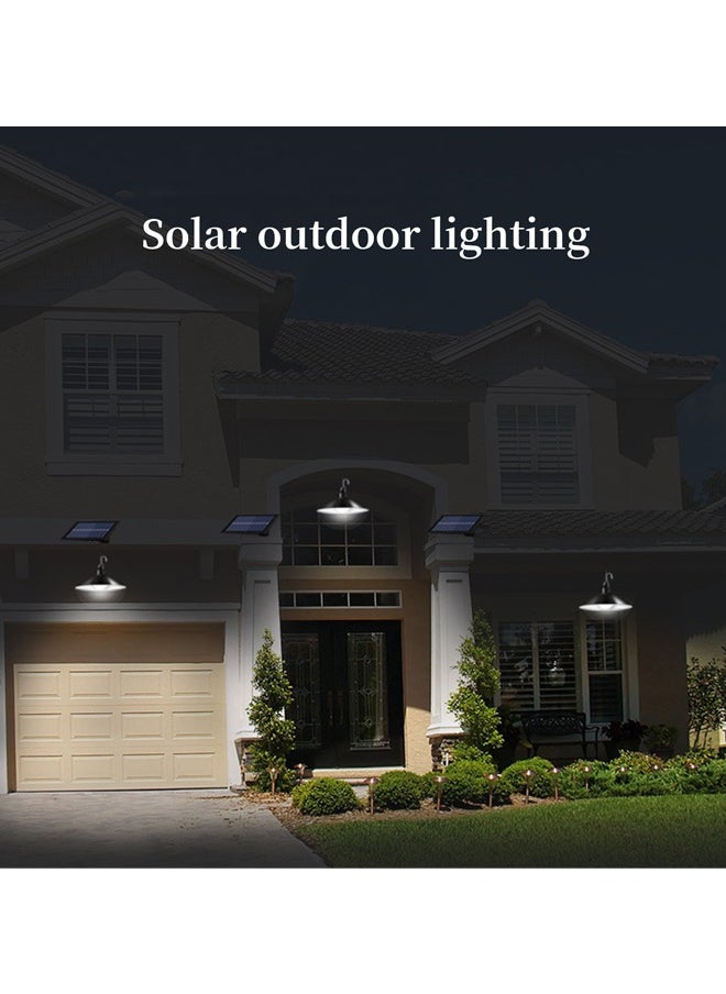 Arabest - Solar Led Ceiling Light, Dimmable Luminosity, Split Solar Lighting, Remote Control with Timer Function, Outdoor Waterproof, Suitable for Yard/Garage Entrance - Image 1